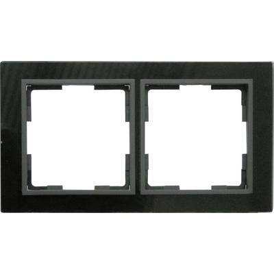 GAO 2x Frame  Modul Glass black EFV002-B