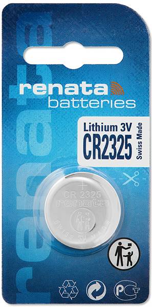 Renata Button cell CR 2325 3 V 1 pc(s) 190 mAh Lithium