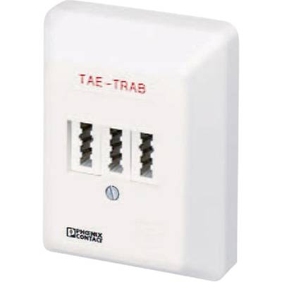 Phoenix Contact 2749628 TAE-TRAB FM-NFN-AP Surge protection socket  Surge protection for: Phone/fax (TAE) 5 kA  1 pc(s)