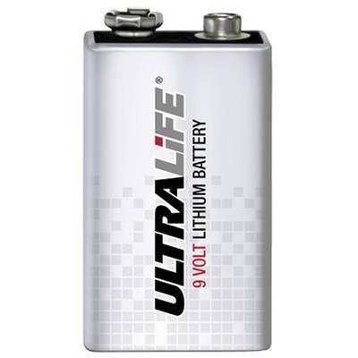 Ultralife U9VL-J-P 6LR61 9 V / PP3 battery Lithium 1200 mAh 9 V 1 pc(s)
