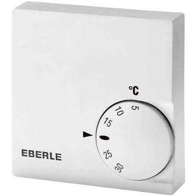 Eberle 111 1101 51 100 RTR-E 6121 Indoor thermostat Surface-mount 24h mode Supply without on/off switch! 1 pc(s)