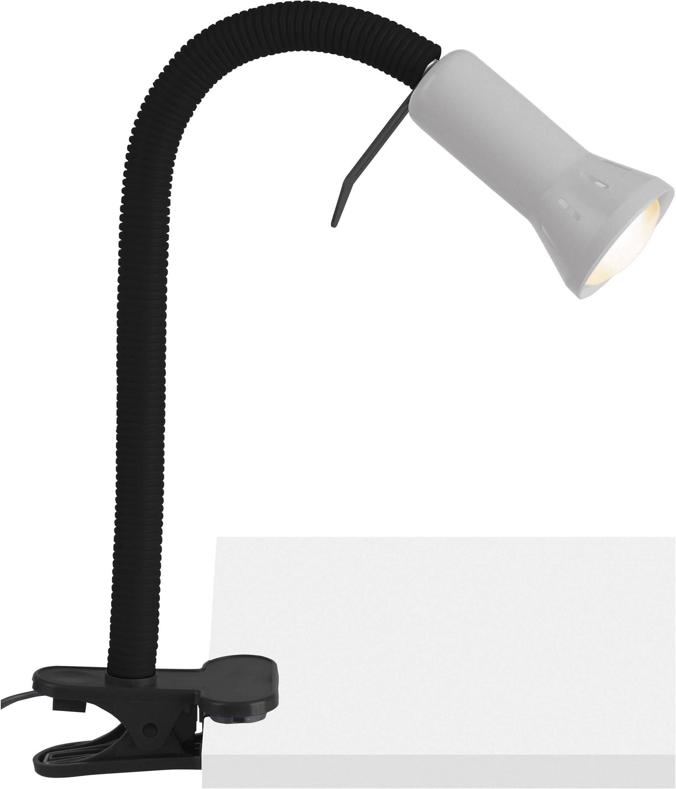 Brilliant Antony Clip lamp Energy-saving bulb E14 40 W Titanium