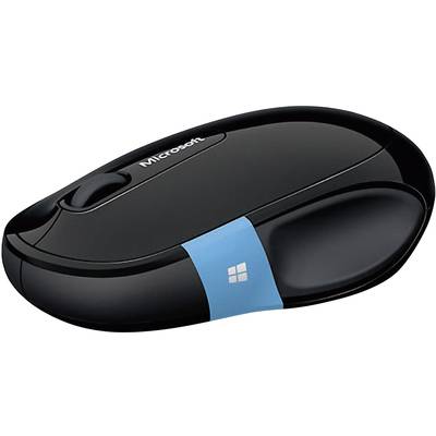 Microsoft Sculpt Comfort Mouse  Mouse Bluetooth®   Optical Black 6 Buttons 1000 dpi 