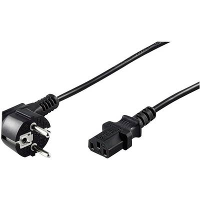 Goobay  C13/C14 appliances Cable  Black 5.00 m 