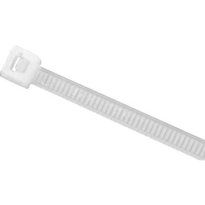 HellermannTyton 138-00001 UB100A-N-PA66-NA-C1 Cable tie 100 mm 2.50 mm Ecru  100 pc(s)