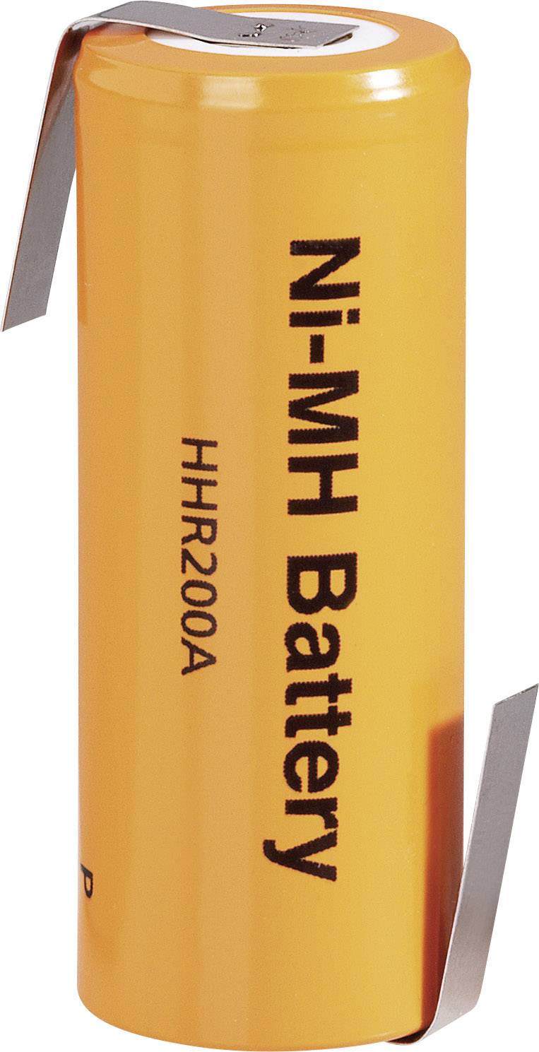 Panasonic 4/5 A 2040 LF-Z Non-standard battery (rechargeable) 4/5 A Z solder tab NiMH 1.2 V 2000 mAh 1 pc(s)-0