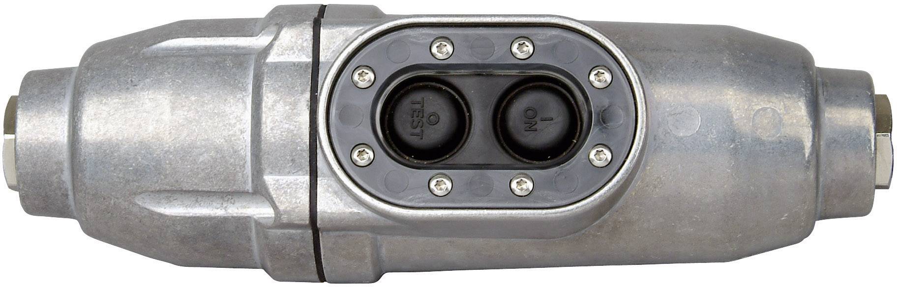 Kopp 1977.0101.2 In-line switch Aluminium + PRCD-S 230 V Aluminium IP66