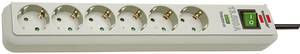 Brennenstuhl 1159750015 Surge protection power strip 6x Grey PG connector 1 pc(s)