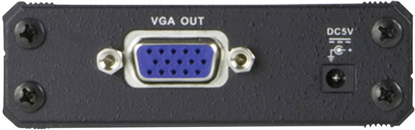 ATEN VC010-AT VGA EDID emulator [1x VGA socket - 1x VGA socket] Black-2