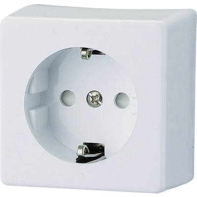 GAO 0304  Surface-mount socket  Child safety  Polar white