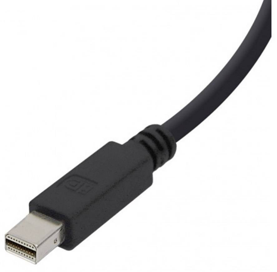 club3D CAC-1110 DisplayPort Adapter [1x Mini DisplayPort plug - 1x DisplayPort socket] Black 20.00 cm-3