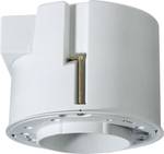 Installation casing for low-voltage halogen Downlights