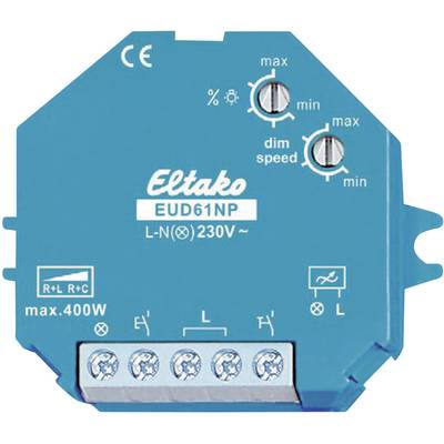 Eltako 851932 Surface-mount dimmer, Flush-mount dimmer Suitable for light bulbs: Energy saving bulb, Light bulb, Halogen