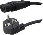 Iec cable 3G0.75, 2 m, black
