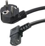 Iec cable 3G0.75, 2 m, black