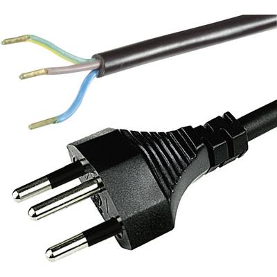 HAWA 1008242 Current Cable  Black 2.00 m