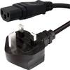 HAWA 1008245 C13/C14 appliances Cable Black 2.00 m