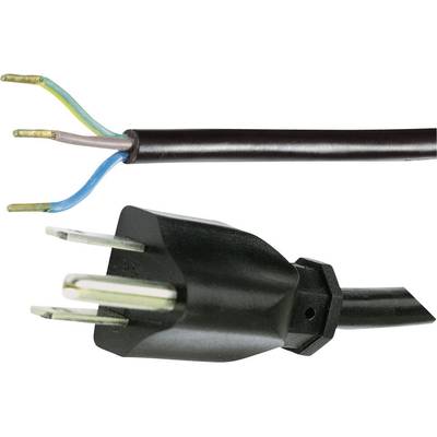 HAWA 1008246 Current Cable  Black 2.00 m