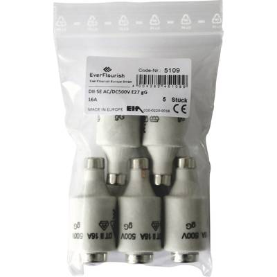 GAO 621752 DIAZED fuse   Fuse size = DII  16 A  500 V 5 pc(s)