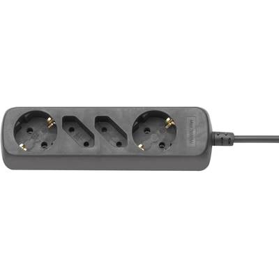 Image of GAO 372 Power strip (w/o switch) 4x Black PG connector 1 pc(s)