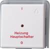Kopp 627302086 Wet room switch product range Heating system emergency switch Arktis White 1 pc(s)