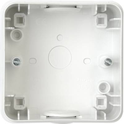 Image of Kopp 356352013 Wet room switch product range Accessories Surface-mount casing Arktis White