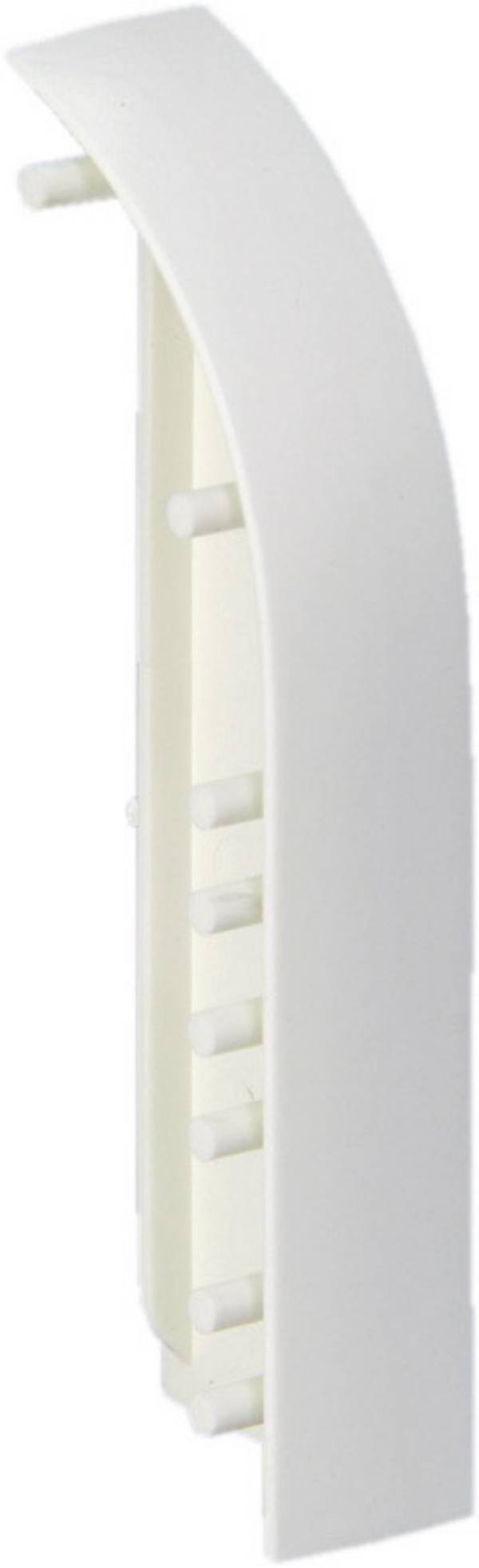 75085 Skirting board  End piece (right)  White 1 pc(s)