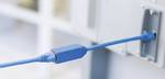 Telegärtner CAT 6A network adapter 0.2 m blue