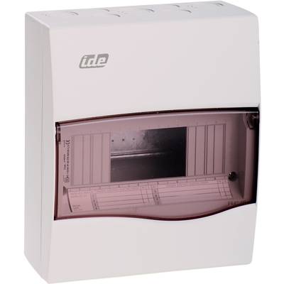   IDE  24652    Switchboard cabinet  Surface-mount  No. of partitions = 8  No. of rows = 1  Content 1 pc(s)
