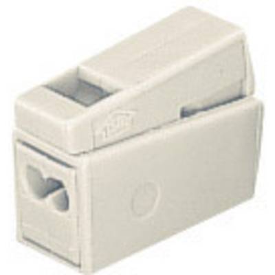 WAGO 224-112 Lamp terminal flexible: 0.5-2.5 mm² fixed: 1-2.5 mm² Number of pins: 3 1 pc(s) White