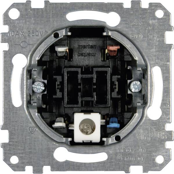 Merten  Insert Control switch, Toggle switch System M, System Area, Aquadesign Multicolour MEG3106-0000 1 pc(s)