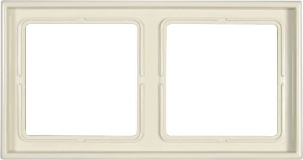 Jung 2x Frame LS 990 Creamy white LS982W 1 pc(s)