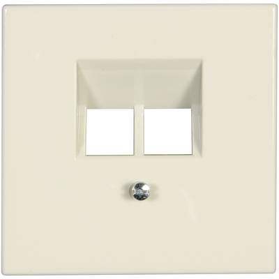 Jung  Cover UAE socket LS 990, LS design, LS plus Creamy white LS969-2UA