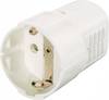 GAO 0479 Safety mains socket Plastic 230 V White IP20