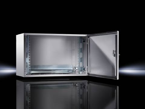 Rittal 7641.000 19 server rack cabinet (W x H x D) 600 x 380 x 350 mm 8 U Grey-white (RAL 7035)