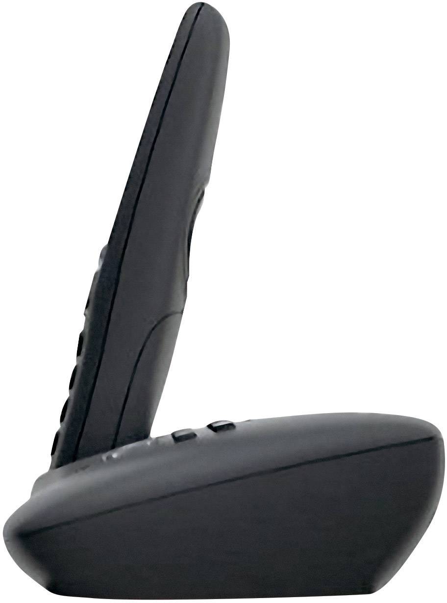 An ergonomic, upright computer mouse in black, viewed from the side, designed for enhanced comfort and wrist support.