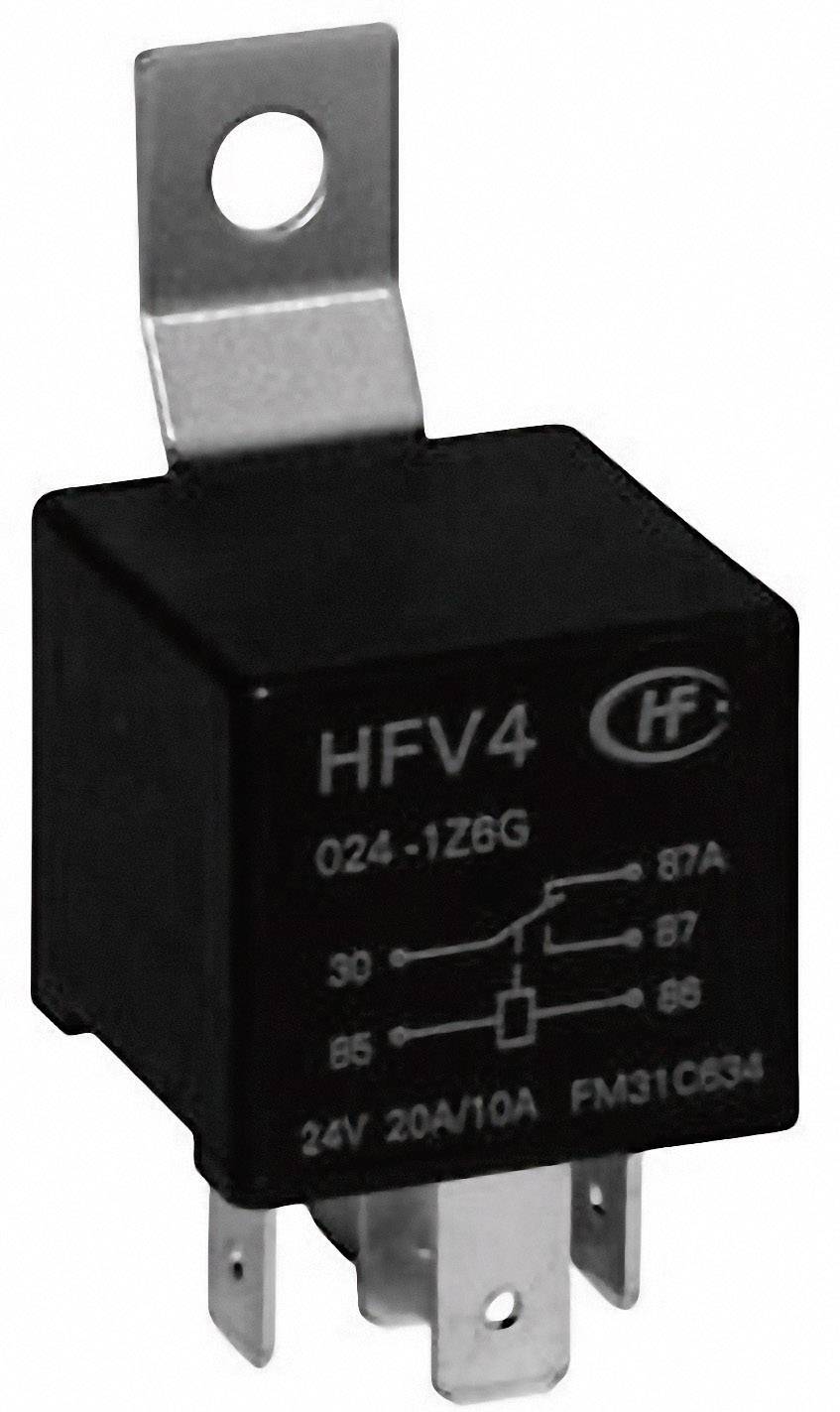 HFV4/012-1Z1G Quick Connect Terminal Automotive Relay 12VDC 40A x 2pcs 