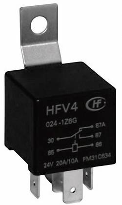 555 5PCS Nouveau HF Automobile Relais HFV4-012-1H1GR 40 A