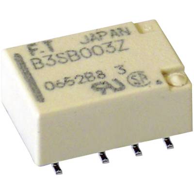 A beige, rectangular electronic component with the inscription 'B3SB003Z'. It has several metal pins on its underside.