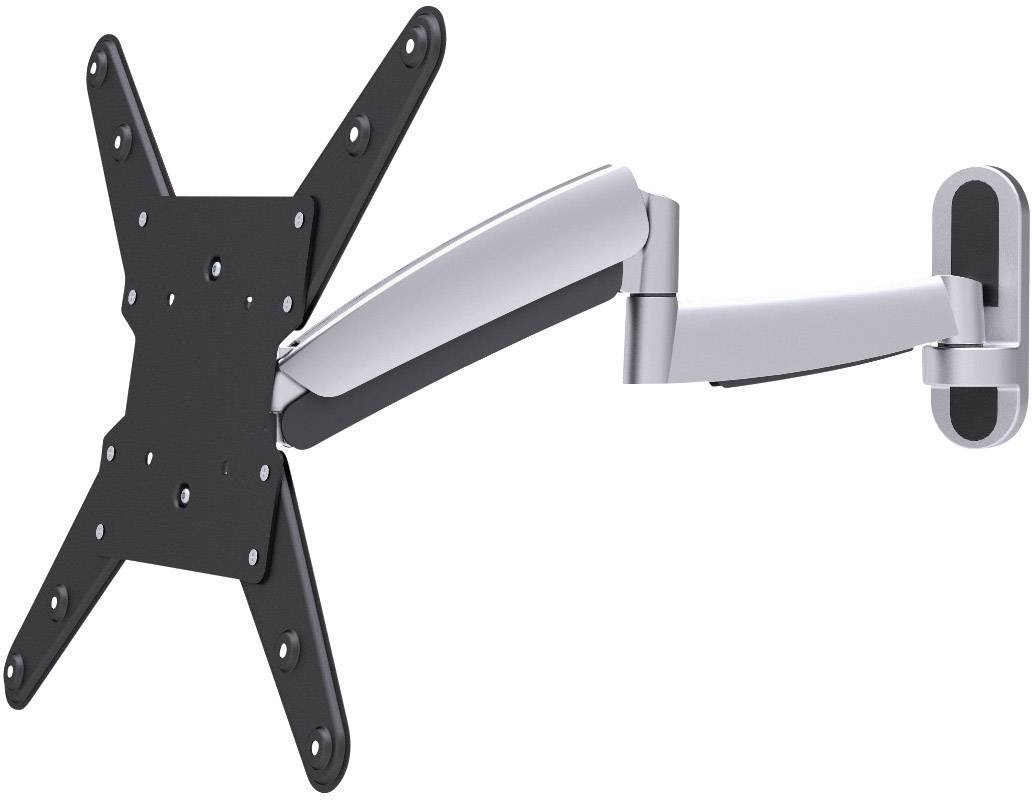 SpeaKa Professional SP-2518260 SuperFlex TV wall mount Telescopic, Tool-free inclination 66,0 cm (26) - 119,4 cm (47) Swivelling/tiltable, Swivelling