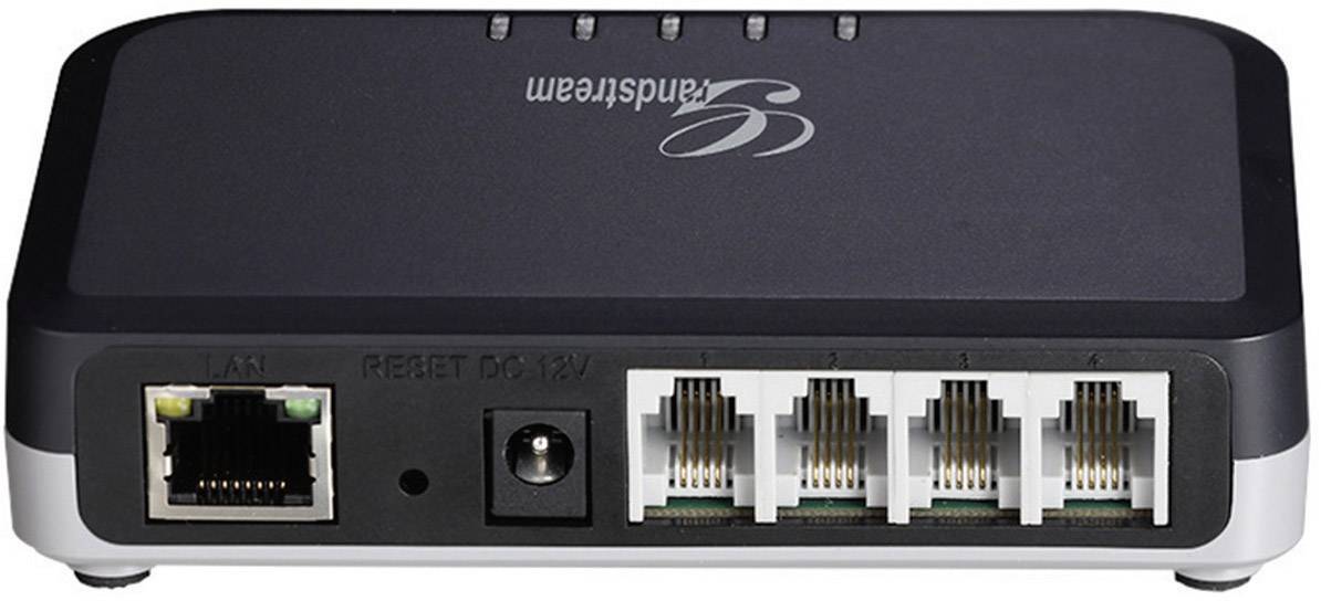 VoIP phoneline Grandstream Handy Tone HT704 4xFXS / T.38 fax No. of extensions (FXS) 4 from