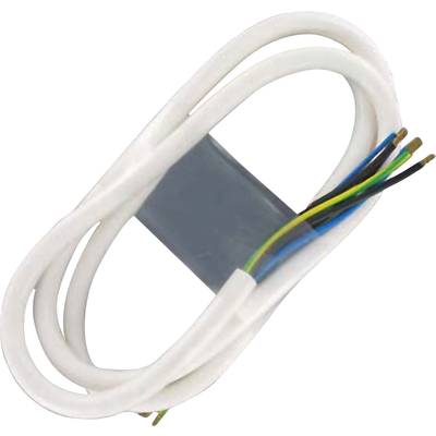  100831 Oven Cable  White 3.00 m