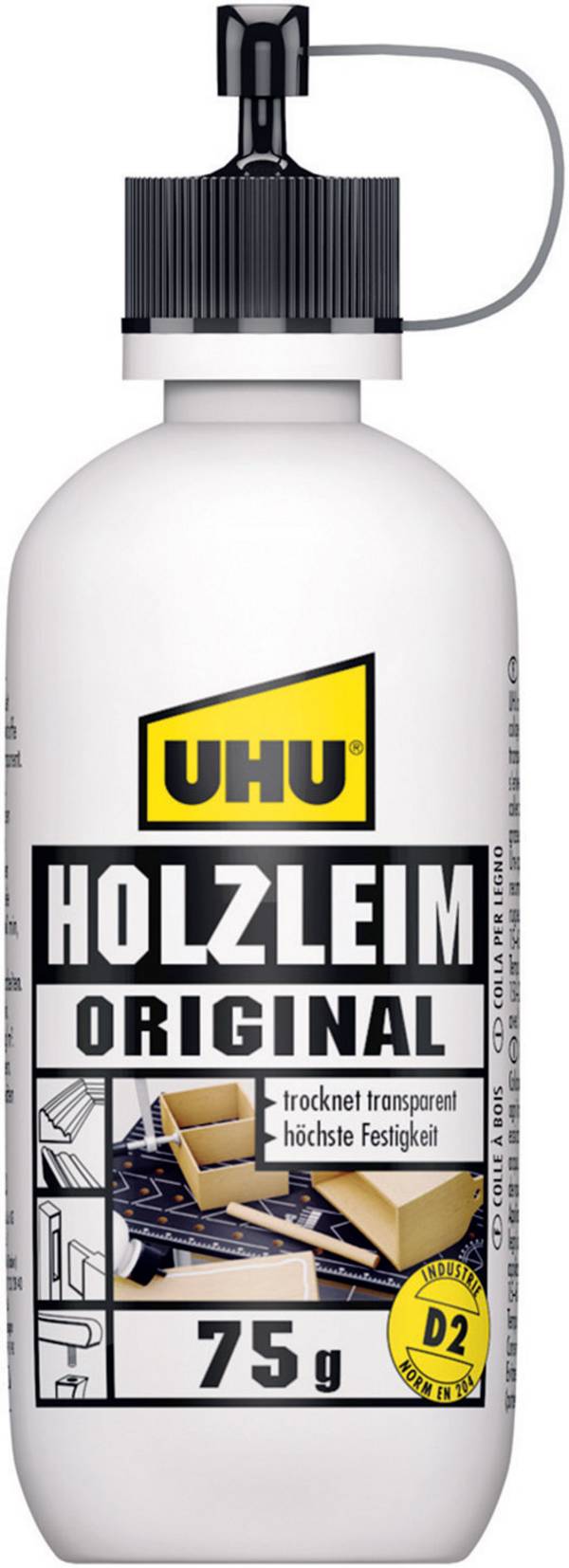 UHU Original D2 Wood glue 48560 75 g