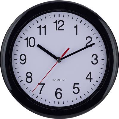 Image of Black Quartz Wall Clock