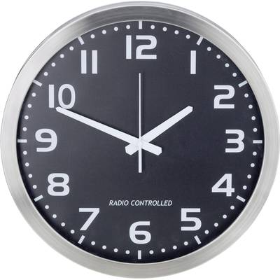  M601508 Radio Wall clock 40 cm  Aluminium  