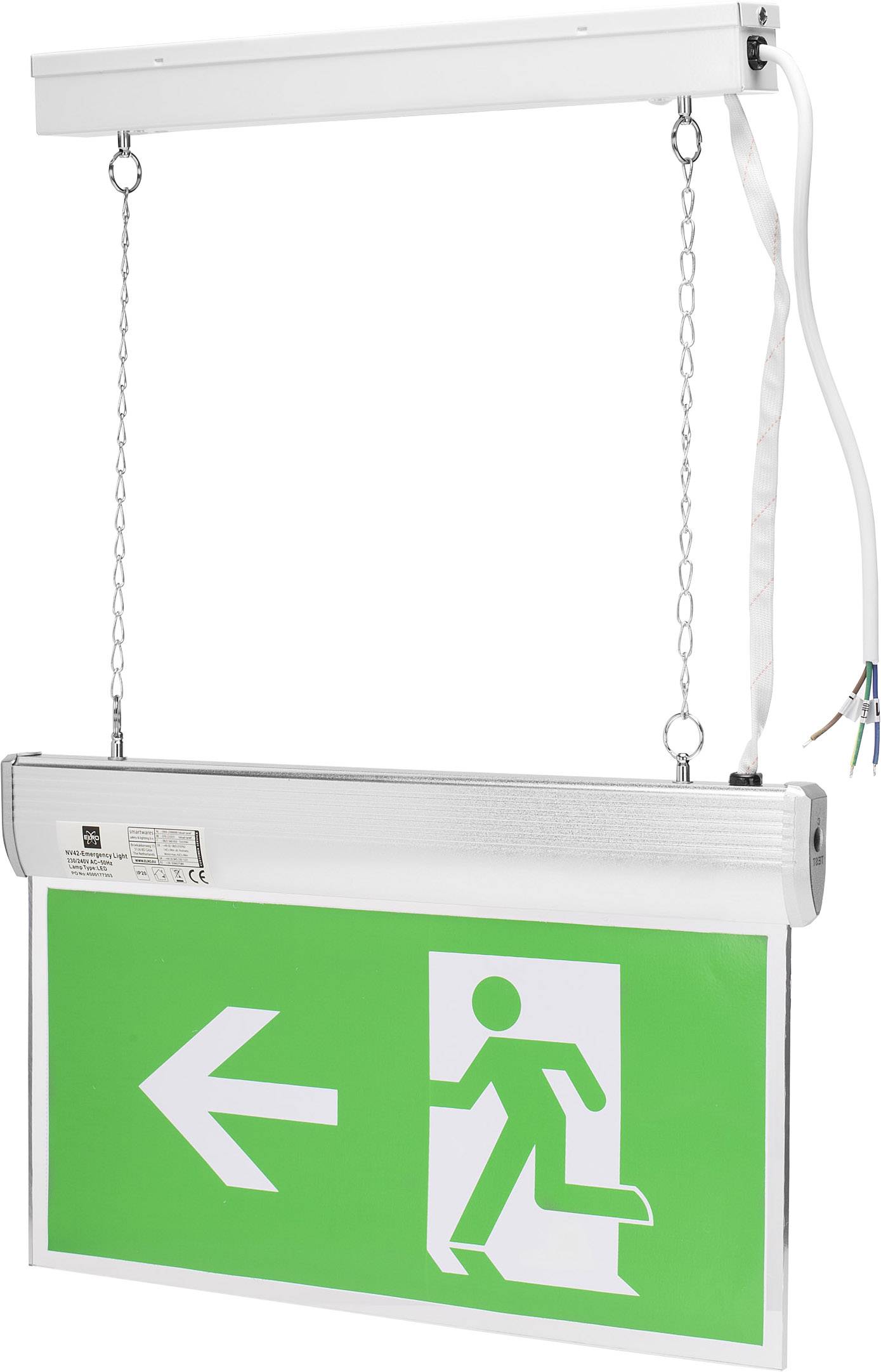 Smartwares 10.040.72 Escape route lighting Ceiling mount-1