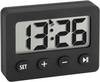TFA Dostmann 60-2014-01 Quartz Alarm clock Black Alarm times 1