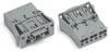 WAGO 770-2353 Mains connector WINSTA MIDI Plug, straight Total number of pins: 3 25 A Orange 100 pc(s)