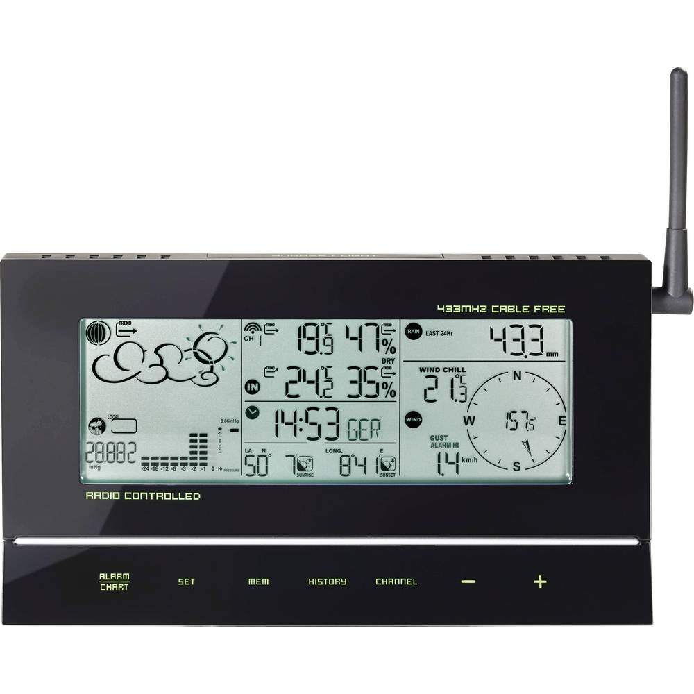wireless digital weather station te857 646510 forecasts for 12 to 24