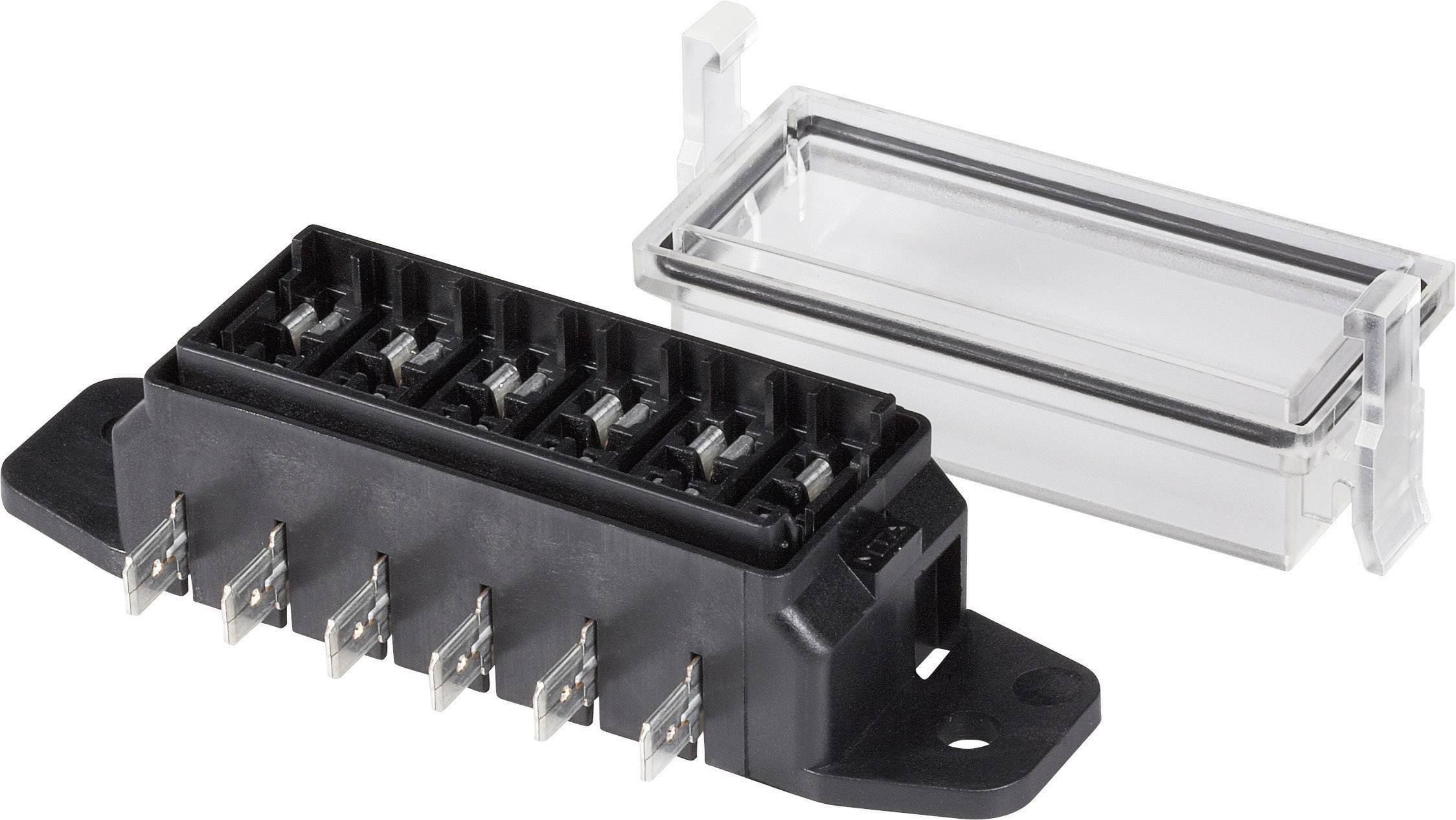 SD6S Car bladetype fuse holder Bladetype fuse (standard) Pins 6 30 A